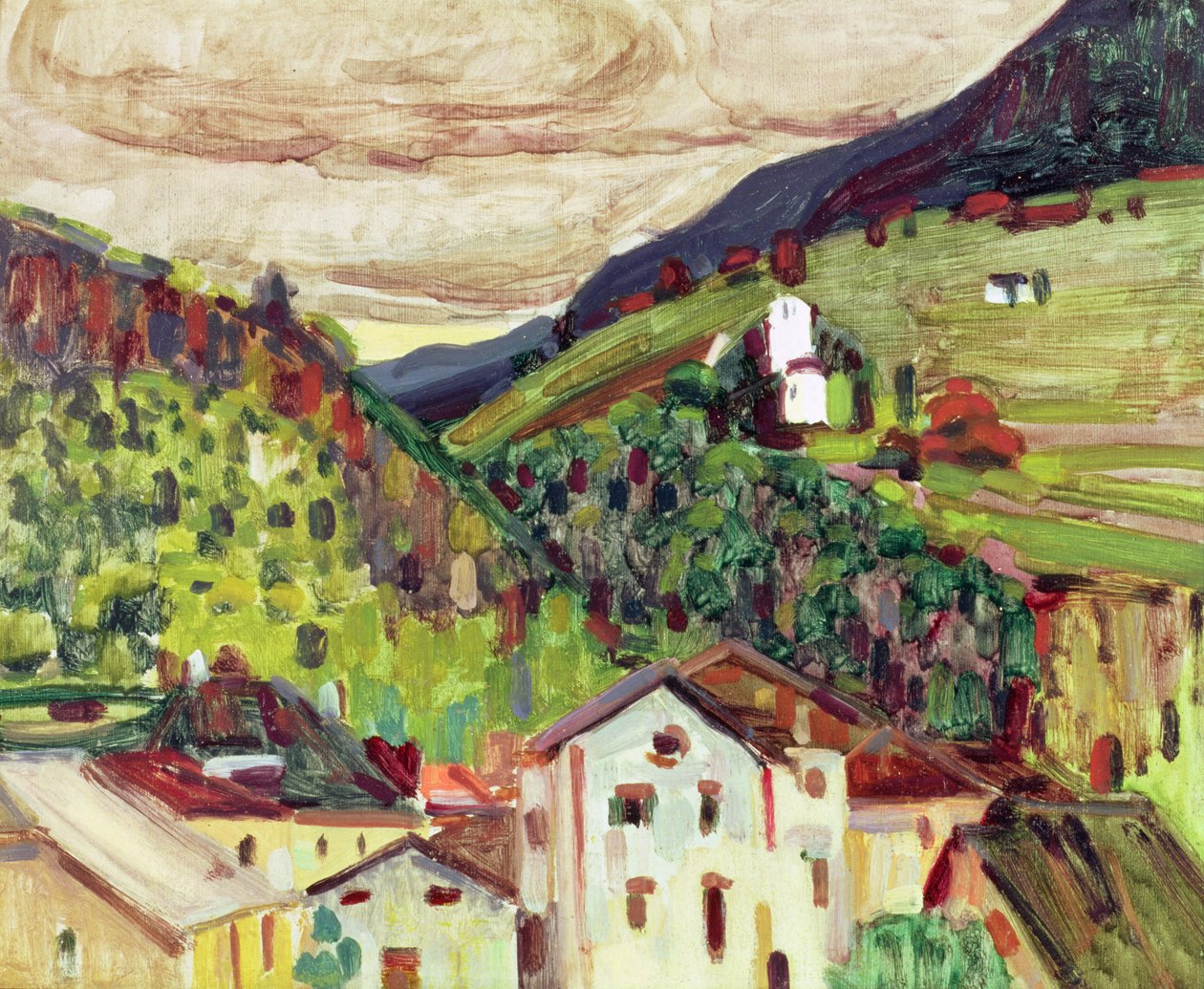 Lana, 1908 tekijältä Wassily Kandinsky