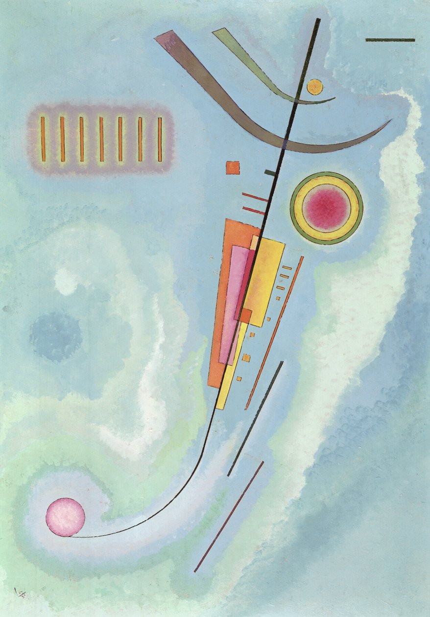Leger, Abstract Art, 1930 (öljy kortille) tekijältä Wassily Kandinsky