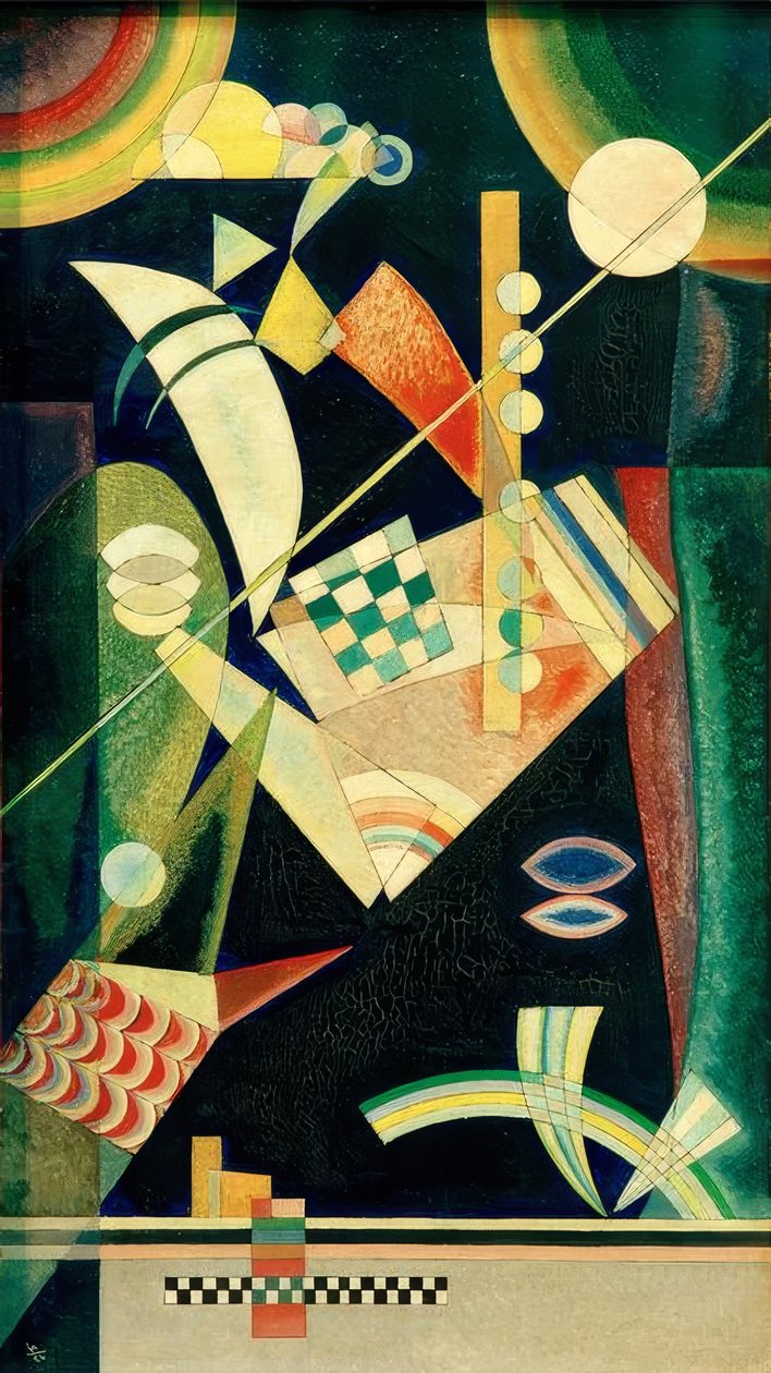 Scharfe Härte tekijältä Wassily Kandinsky
