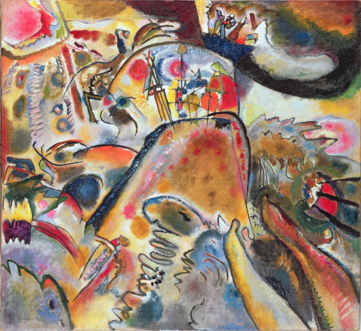 Pienet ilot, 1913 tekijältä Wassily Kandinsky