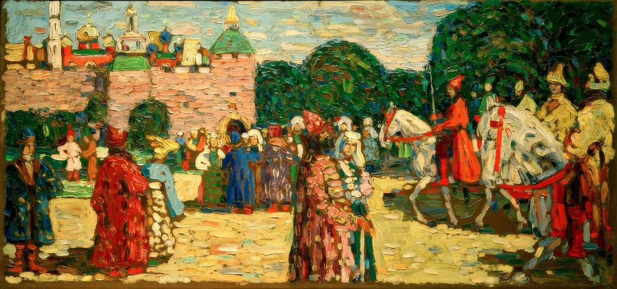 Sonntag (Altrussisch) tekijältä Wassily Kandinsky