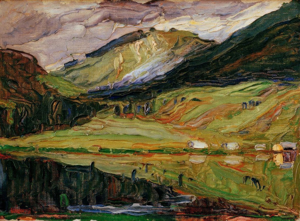 Spitzingsee tekijältä Wassily Kandinsky