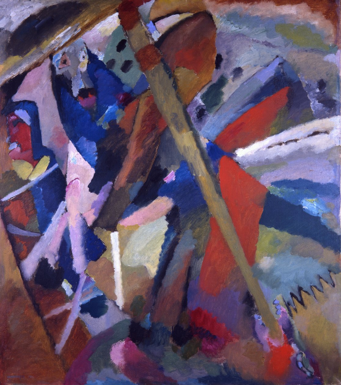 Pyhä Yrjö tekijältä Wassily Kandinsky