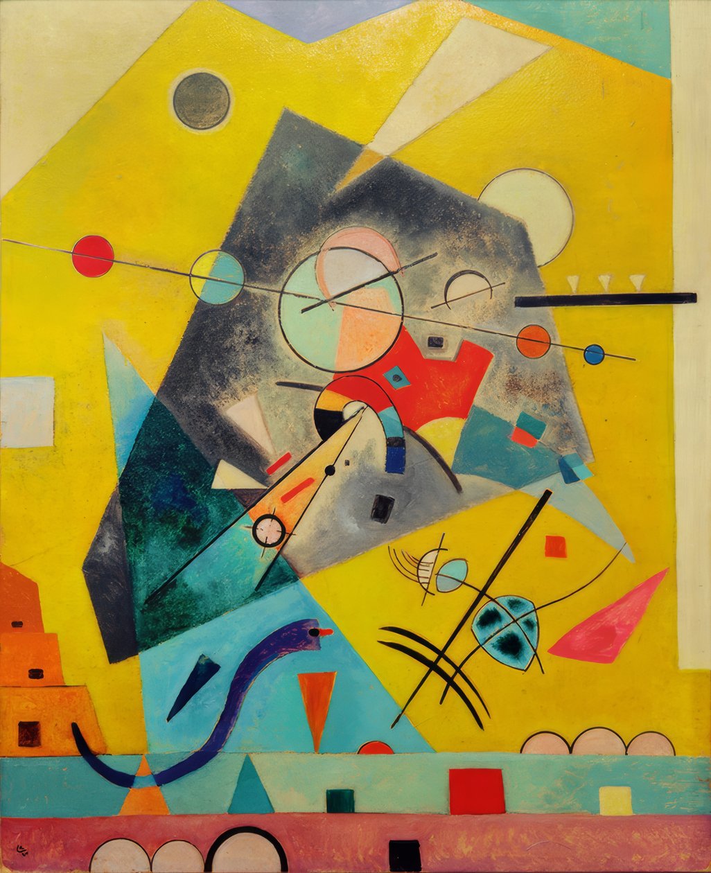 Stille Harmonie tekijältä Wassily Kandinsky