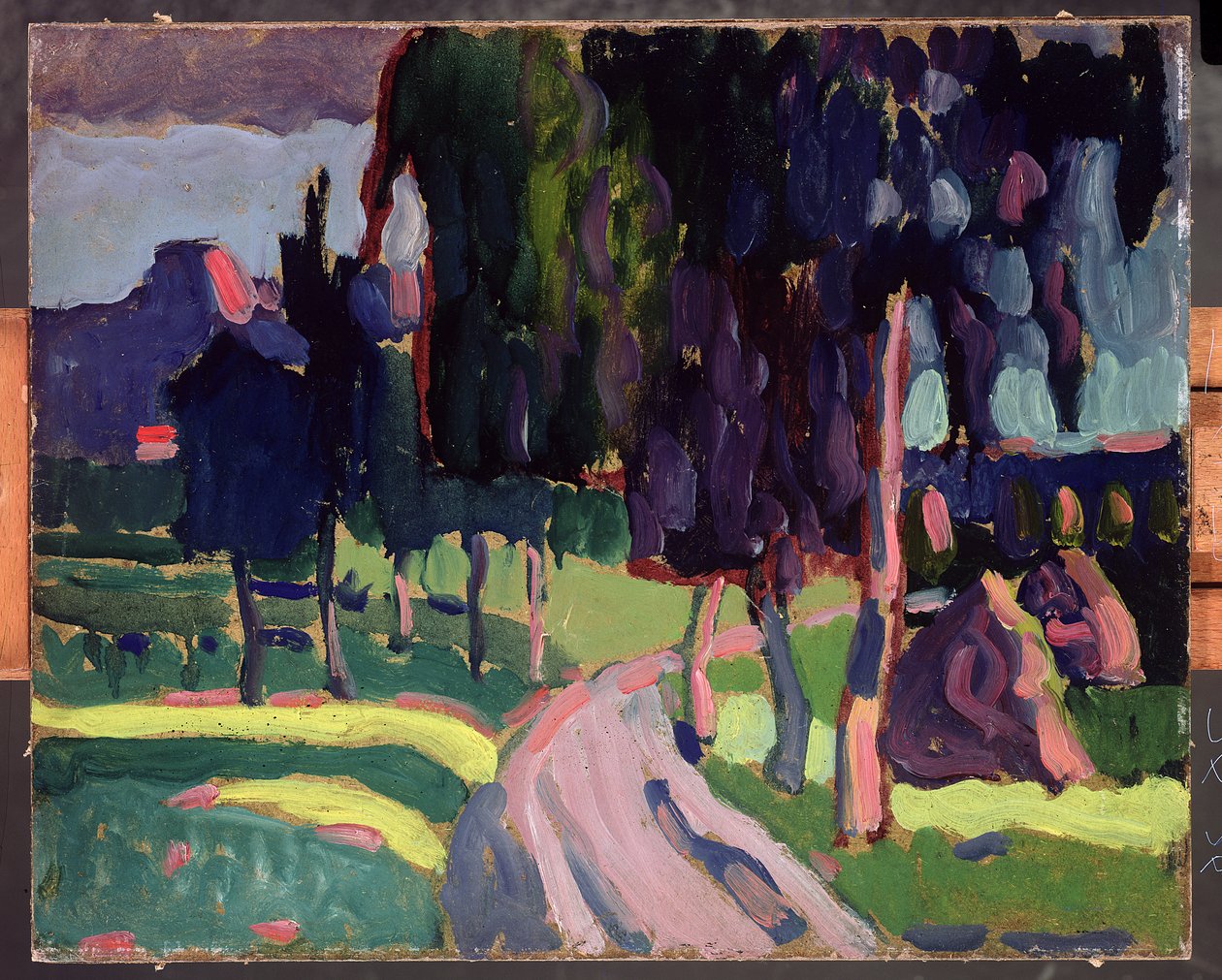 Kesä Murnaussa, 1908 tekijältä Wassily Kandinsky