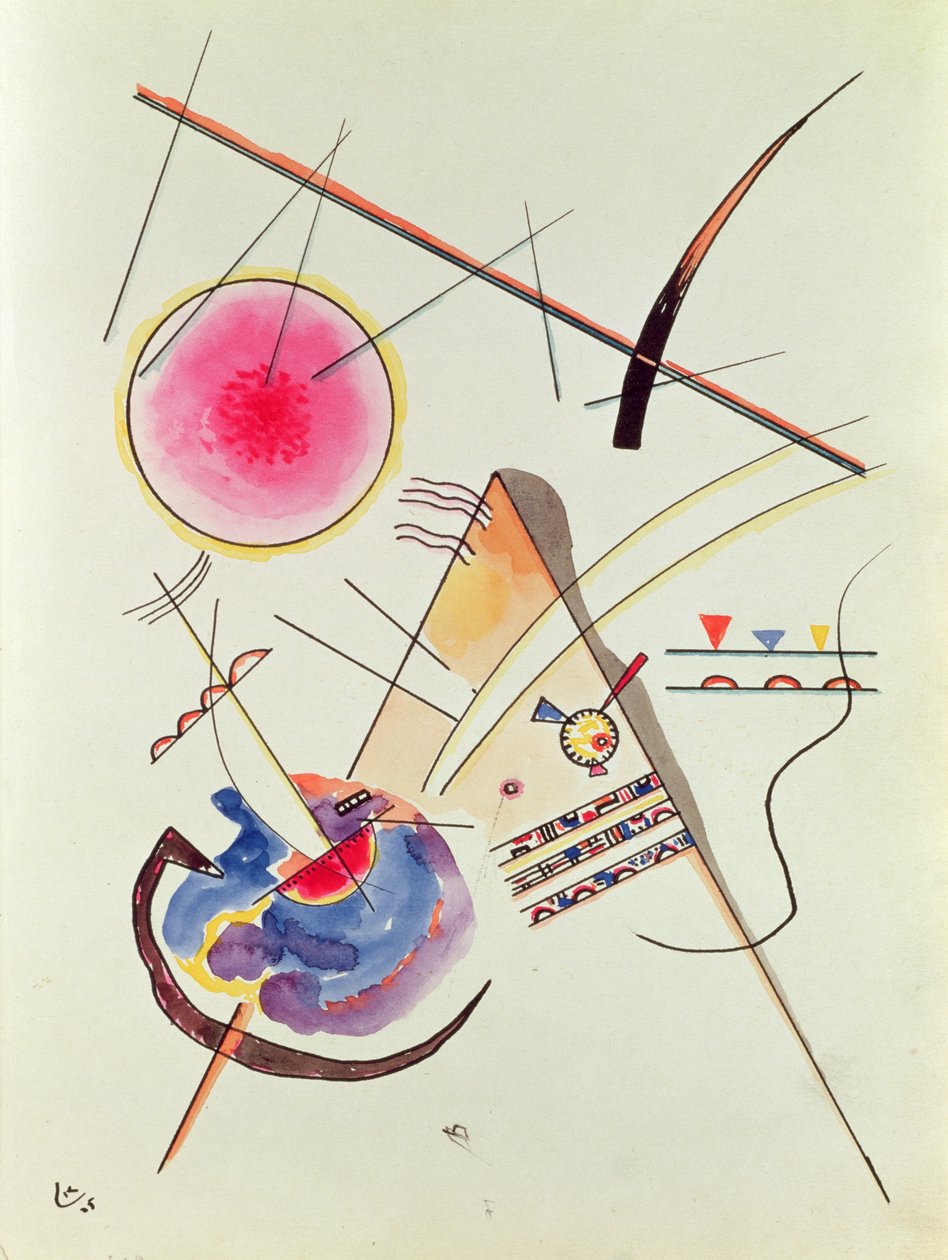Nimetön, 1925 tekijältä Wassily Kandinsky