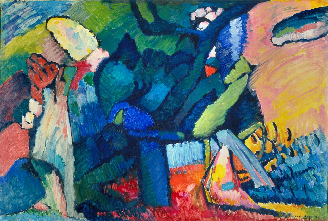 V.V. Kandinsky. Improvisaatio nro 4 (2024) tekijältä Wassily Kandinsky