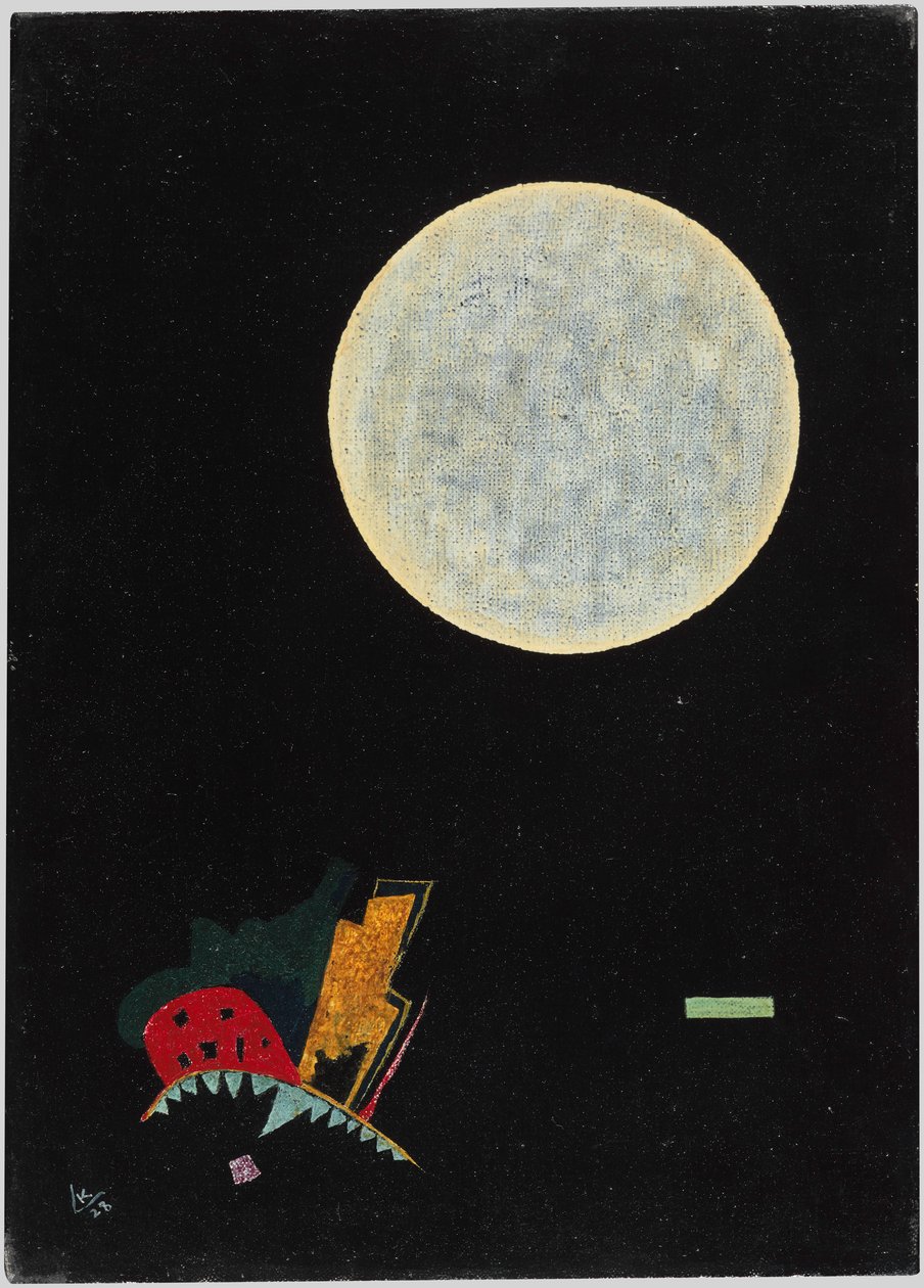Ympyrä A, 1928. tekijältä Wassily Kandinsky