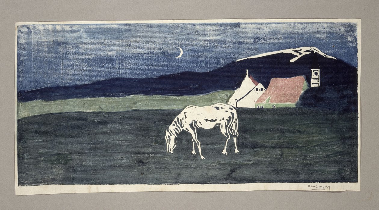 Hämärä Hämärä, 1904. tekijältä Wassily Kandinsky