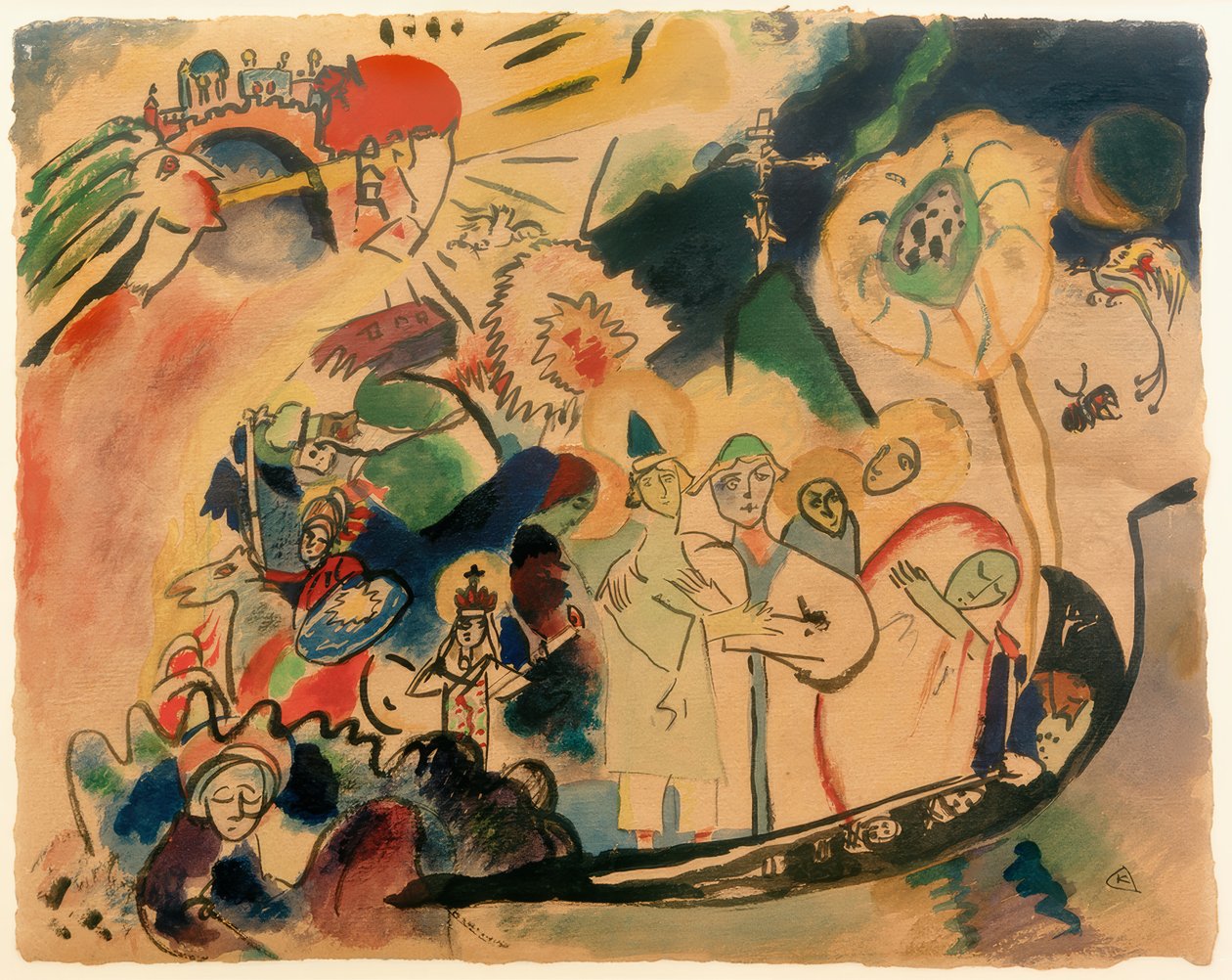 Pyhäinpäivä tekijältä Wassily Kandinsky
