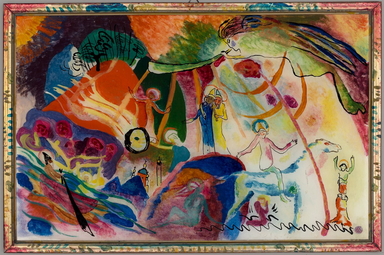 Kaikki pyhät II tekijältä Wassily Kandinsky