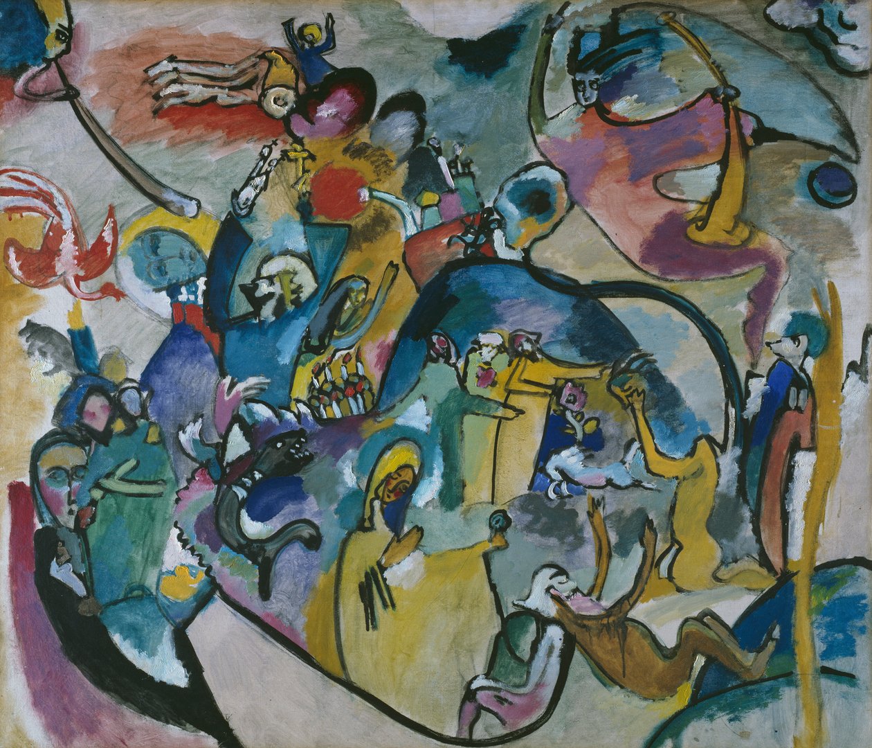 Kaikki pyhät II tekijältä Wassily Kandinsky