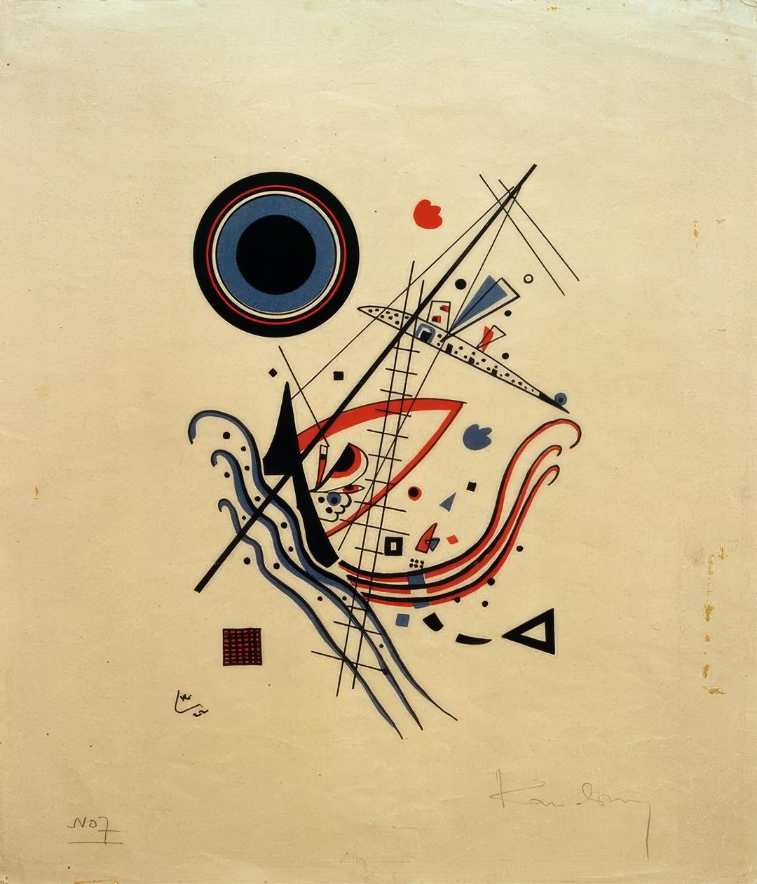 Blau tekijältä Wassily Kandinsky
