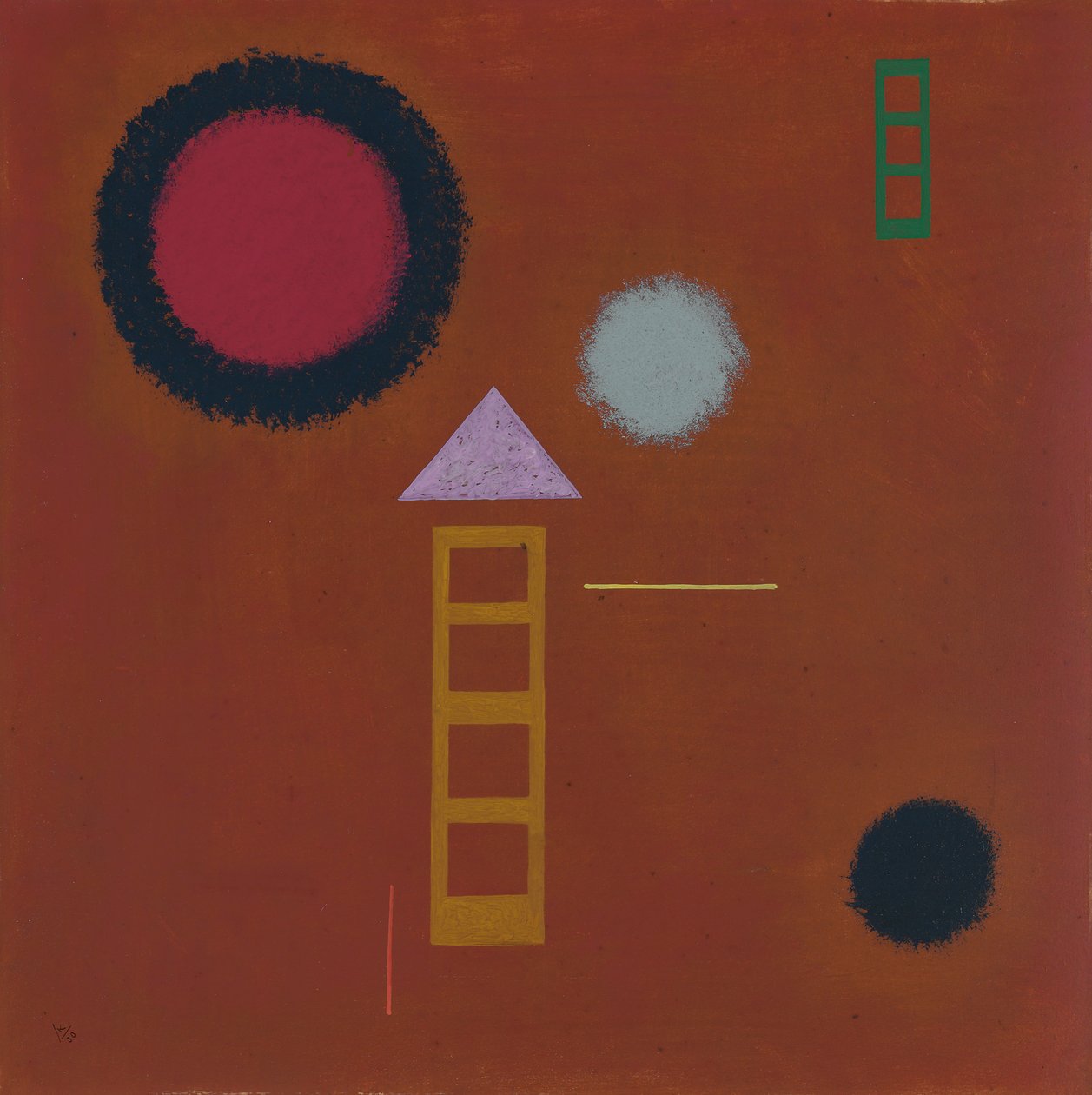 rauhoittaa; Rauhoittunut tekijältä Wassily Kandinsky