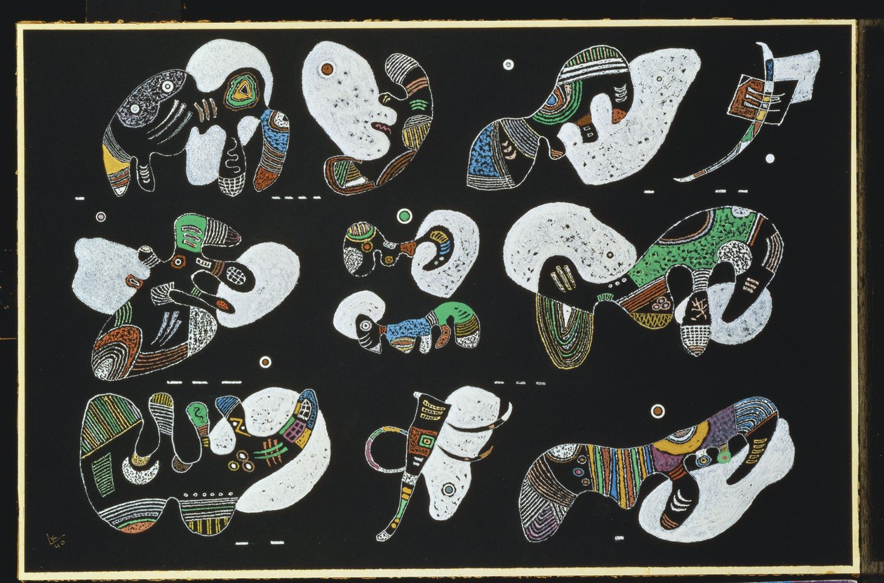 Sävellys tekijältä Wassily Kandinsky