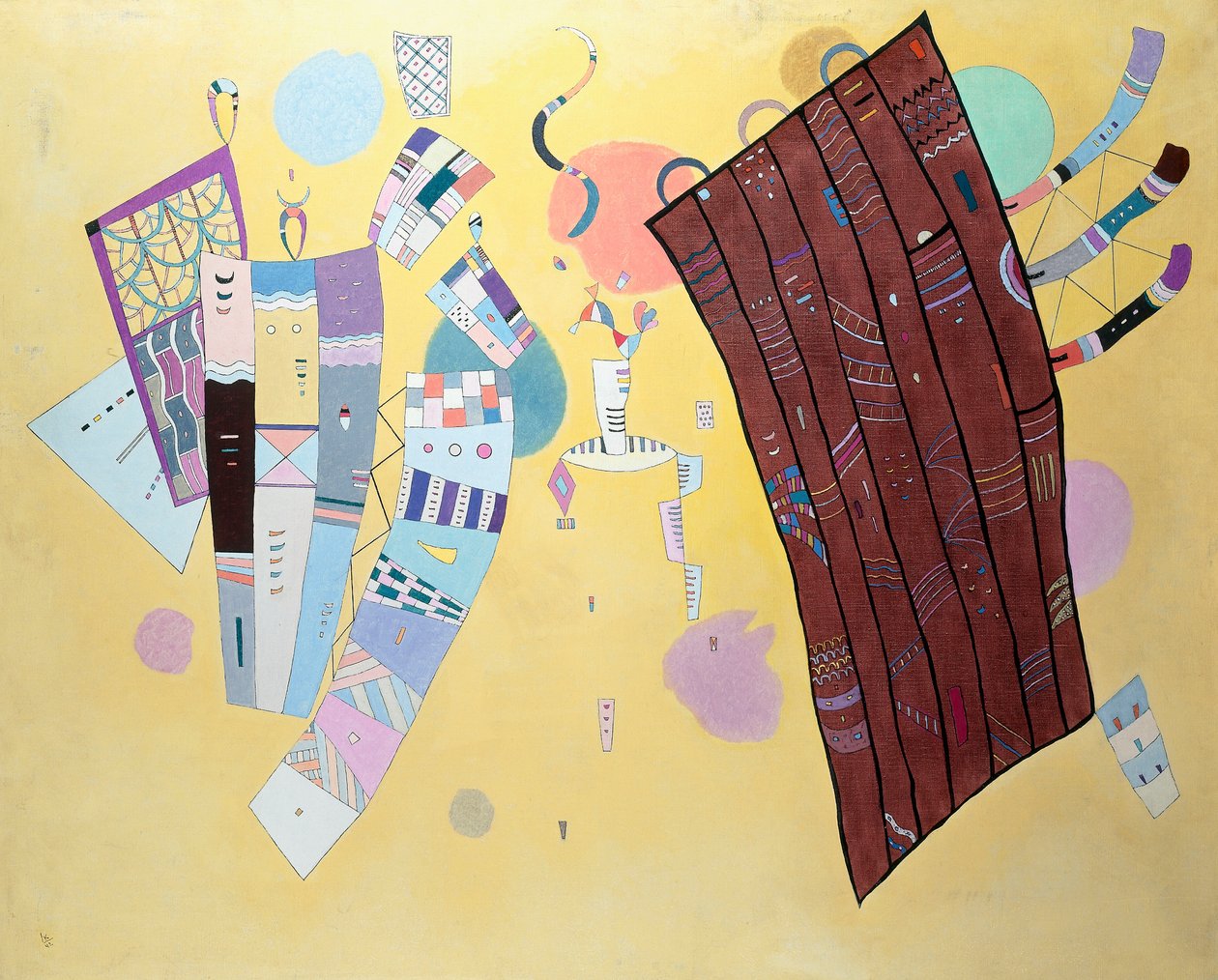 Herkät jännitteet tekijältä Wassily Kandinsky