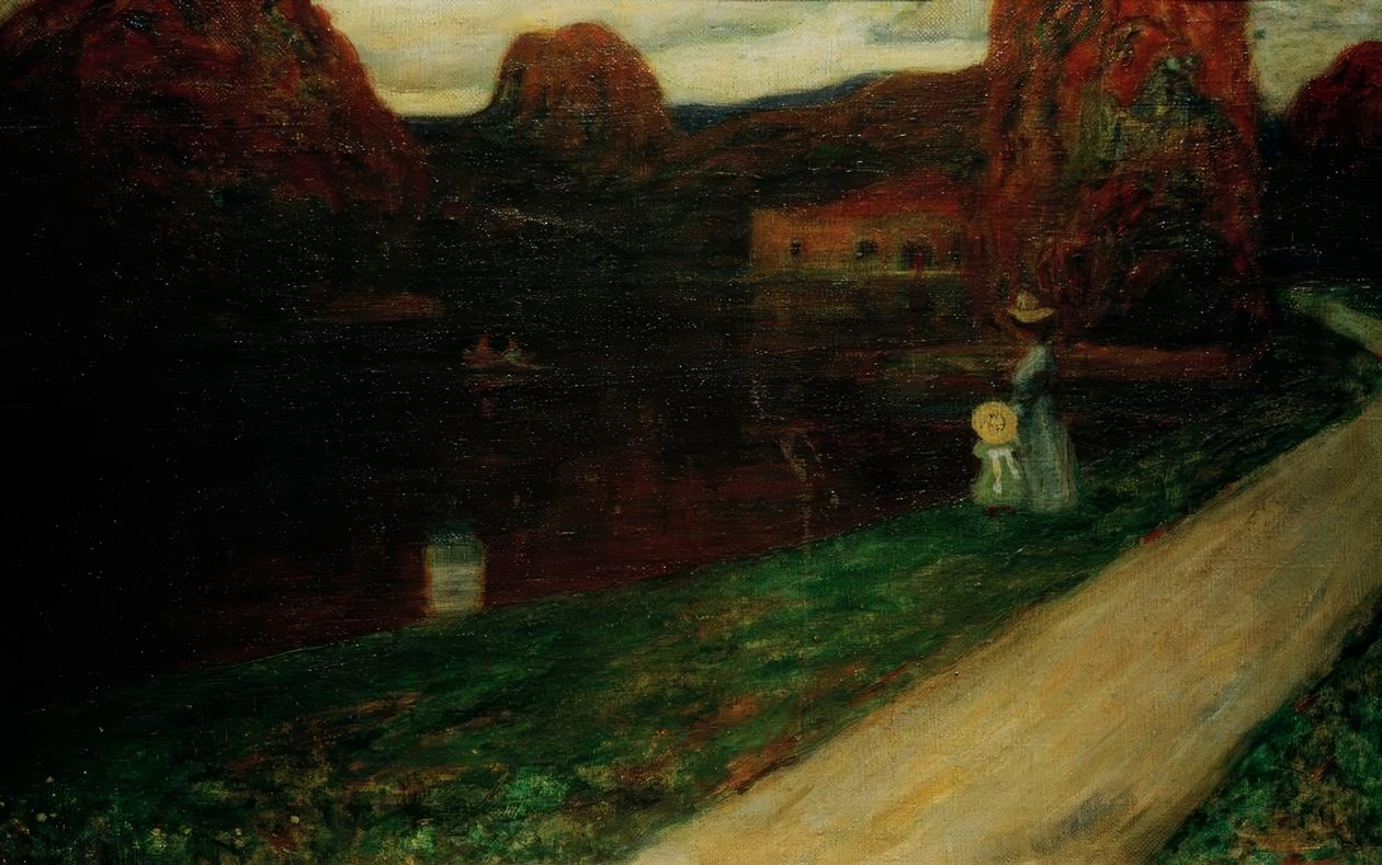 Der Abend tekijältä Wassily Kandinsky