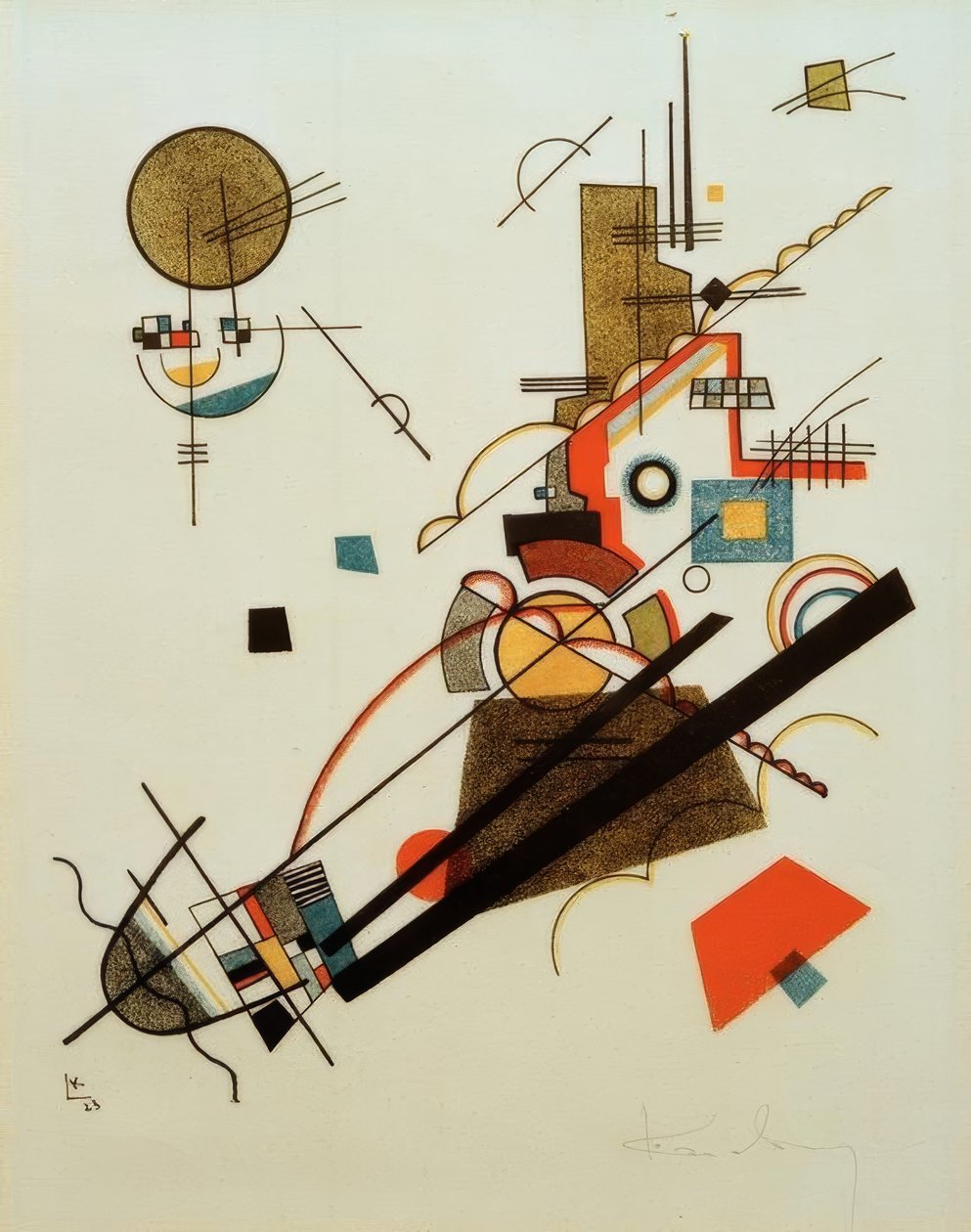 Hyvää nousua tekijältä Wassily Kandinsky
