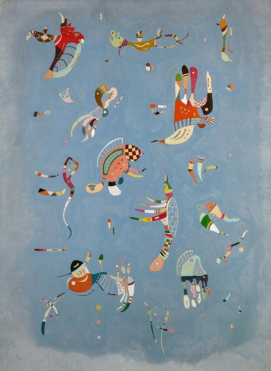Himmelblau tekijältä Wassily Kandinsky