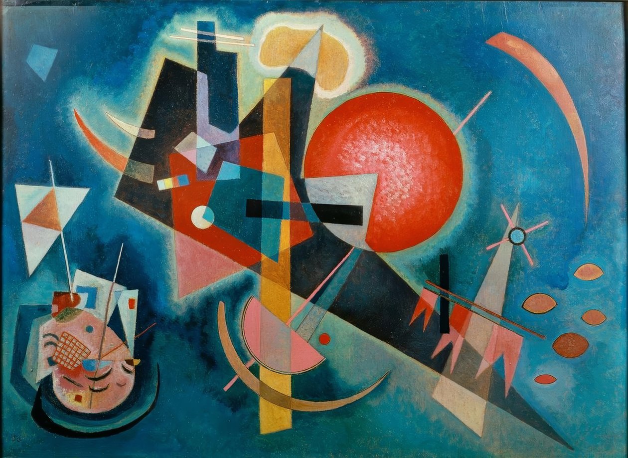 Sinisessä tekijältä Wassily Kandinsky