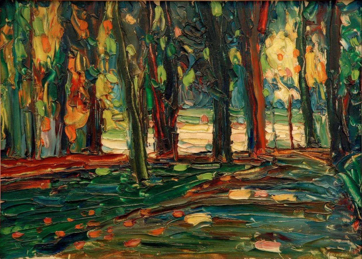 Olen Park von Saint Cloud tekijältä Wassily Kandinsky
