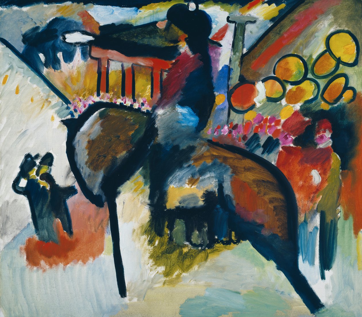 Impression IV (konstaapeli) tekijältä Wassily Kandinsky