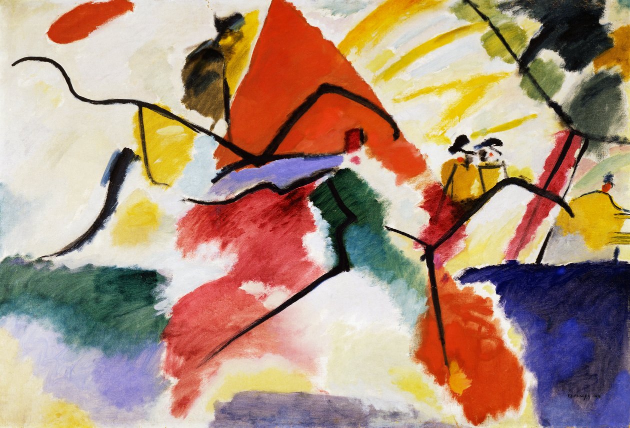 Impression V (puisto) tekijältä Wassily Kandinsky