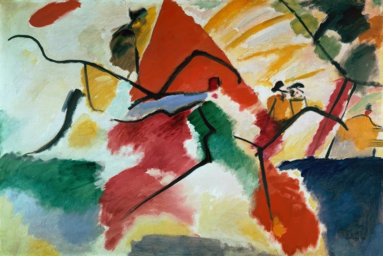 Impression V (puisto) tekijältä Wassily Kandinsky