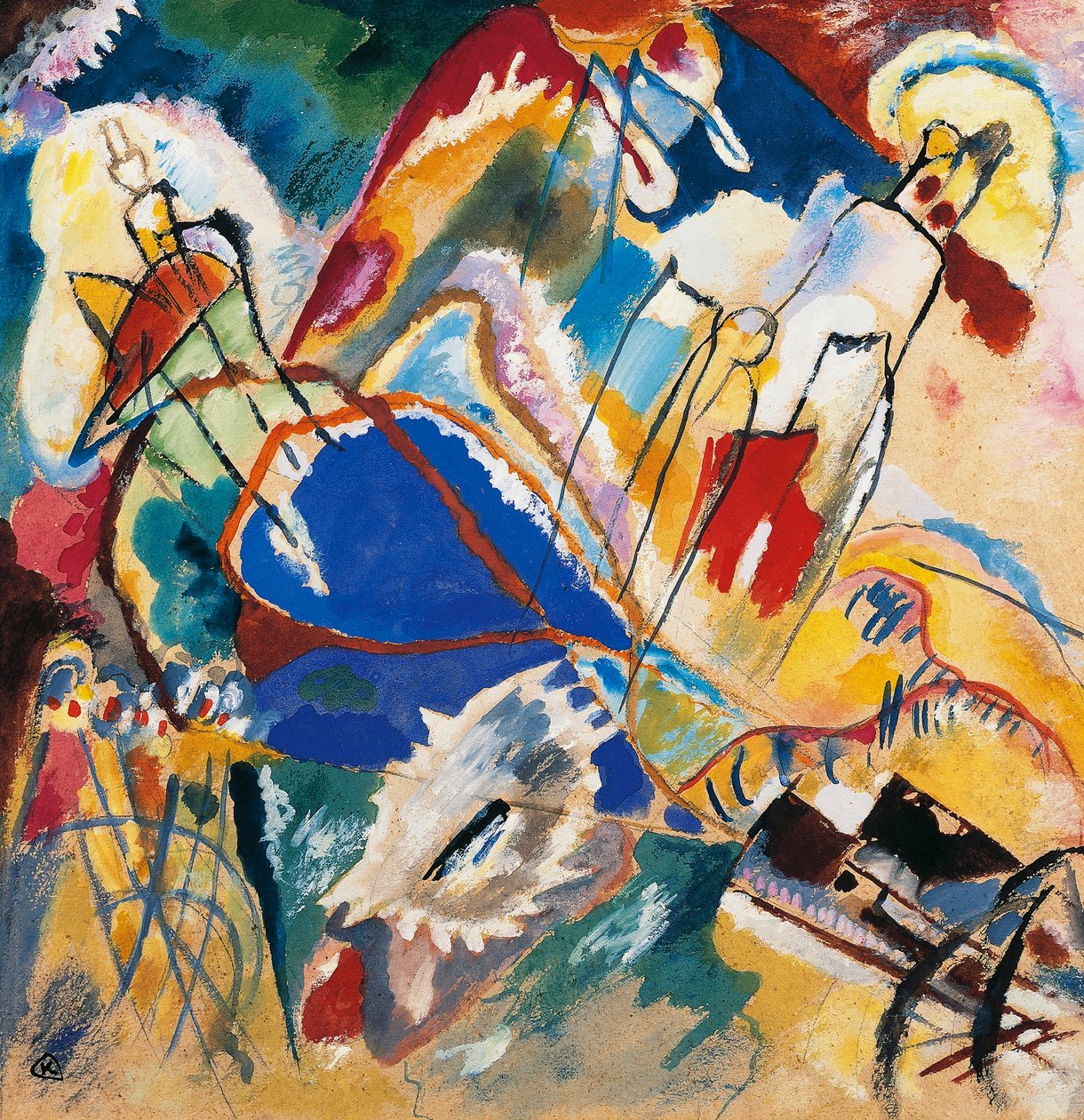 Improvisaatio nro 30 (tykit) tekijältä Wassily Kandinsky