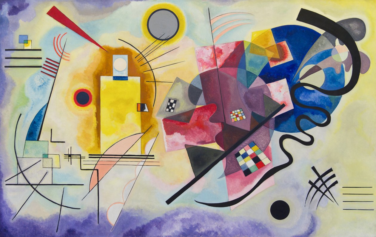 Jaune Rouge Bleu tekijältä Wassily Kandinsky