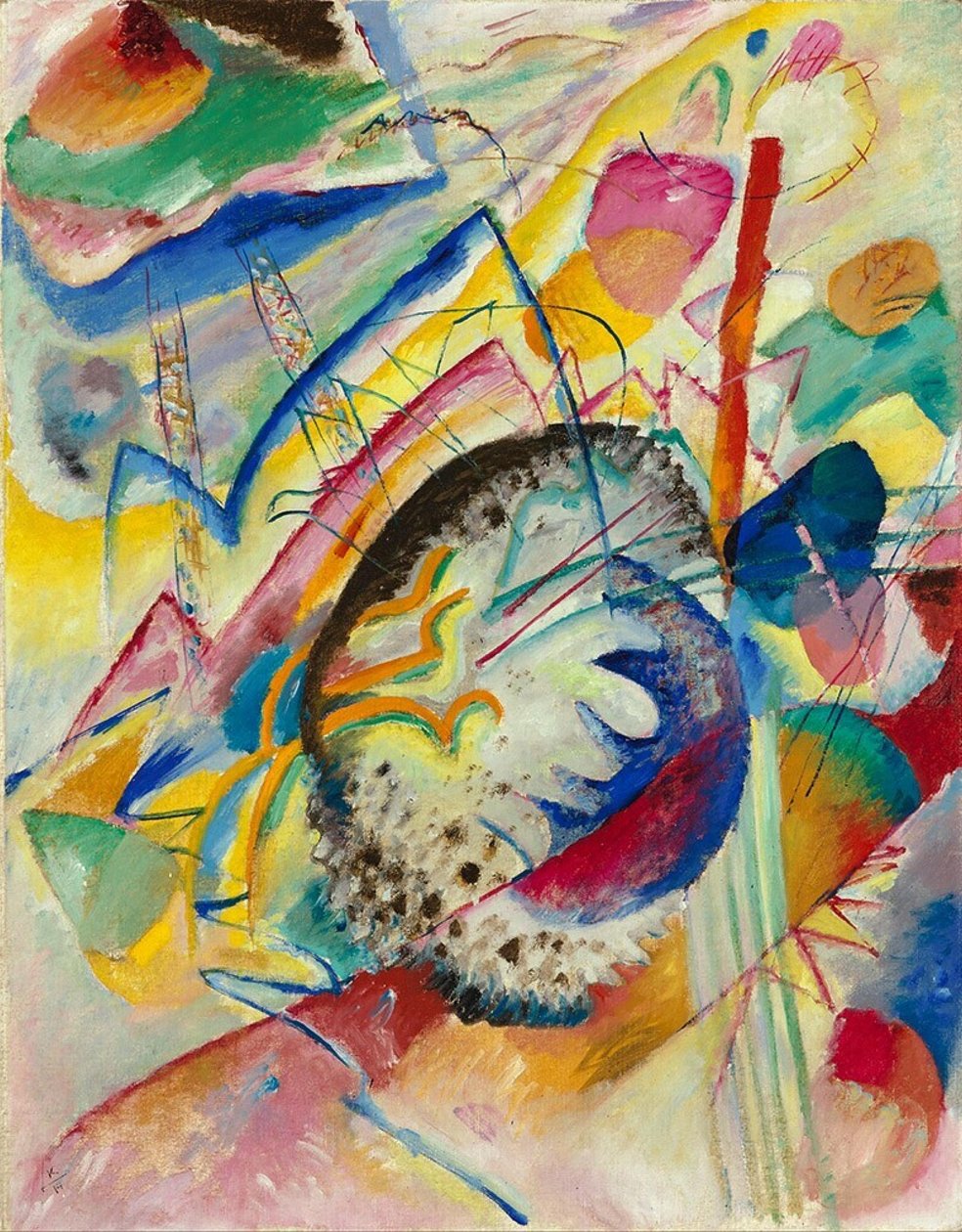 Kandinsky - Suuri tutkimus, 1914 tekijältä Wassily Kandinsky