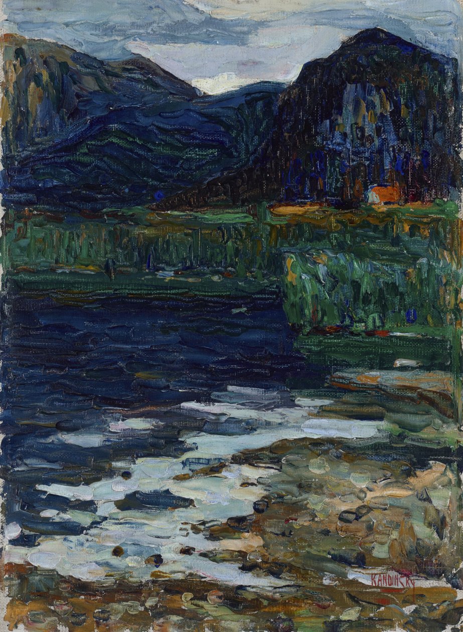 Kochel – Schlehdorf tekijältä Wassily Kandinsky