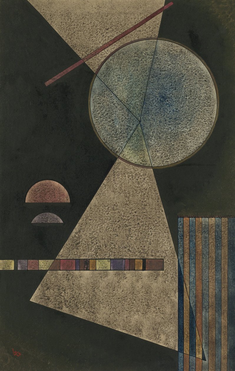 Tapaamispaikka, 1928 tekijältä Wassily Kandinsky