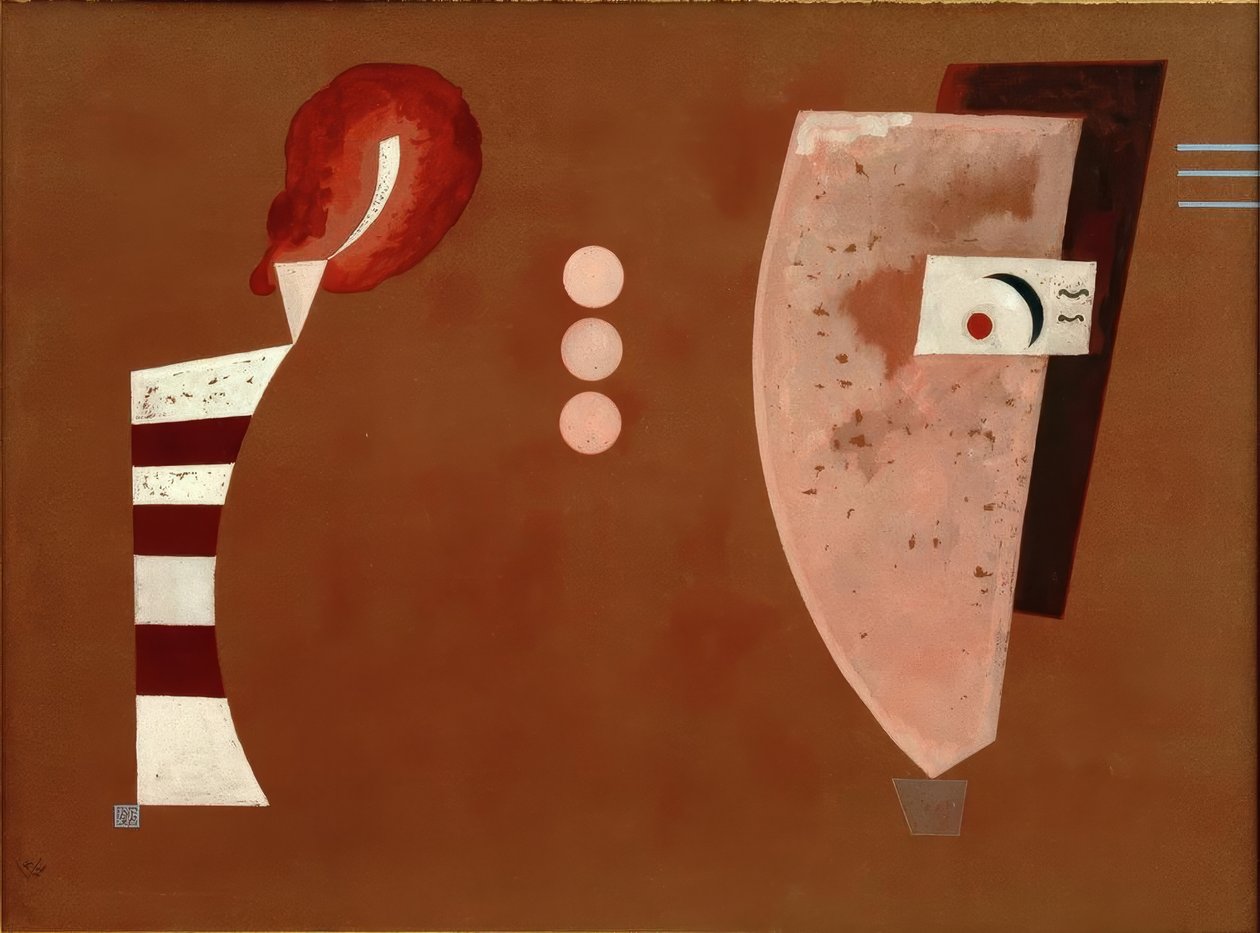 Keskimmäiset ympyrät tekijältä Wassily Kandinsky