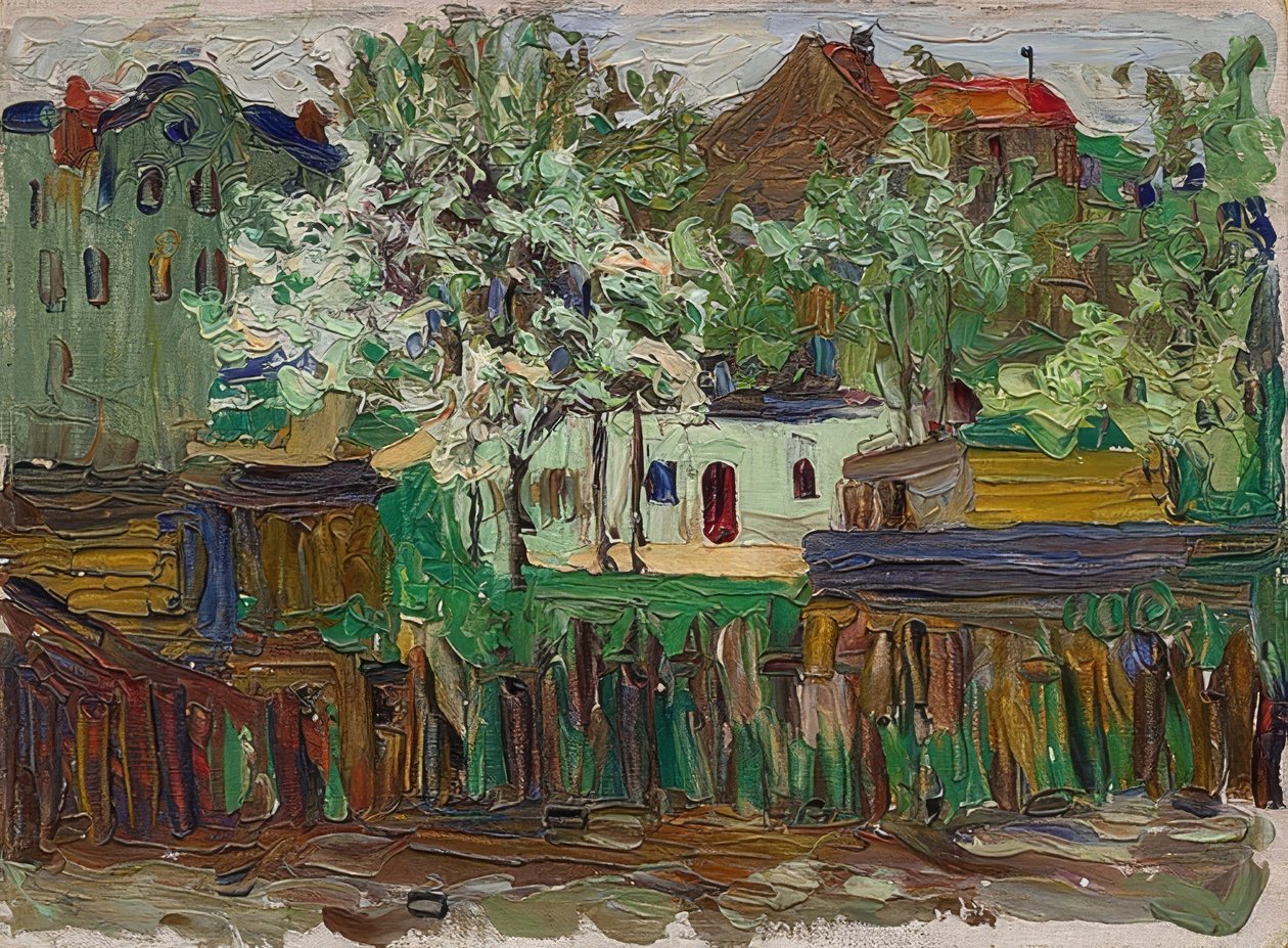München. Noin 1901-02 tekijältä Wassily Kandinsky