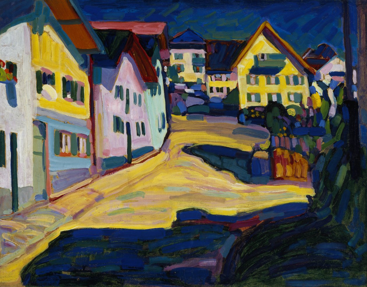 Murnau, Burggrabenstrasse 1 tekijältä Wassily Kandinsky