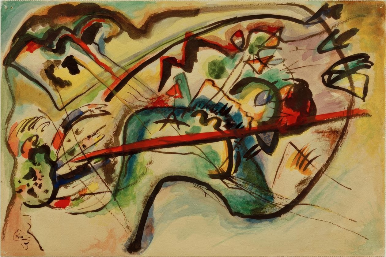 Ohne Titel tekijältä Wassily Kandinsky