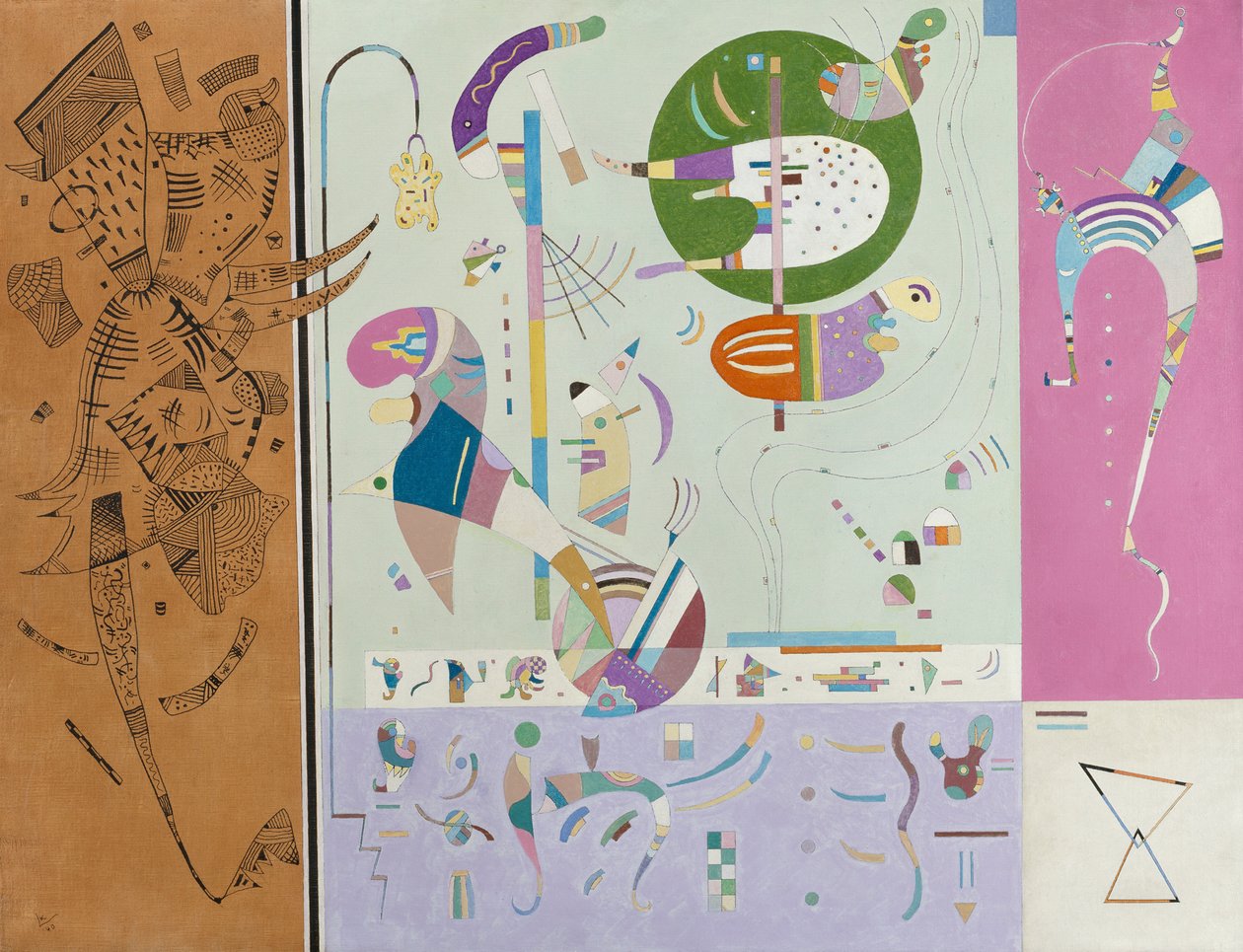 Juhlat vaihtelevat tekijältä Wassily Kandinsky