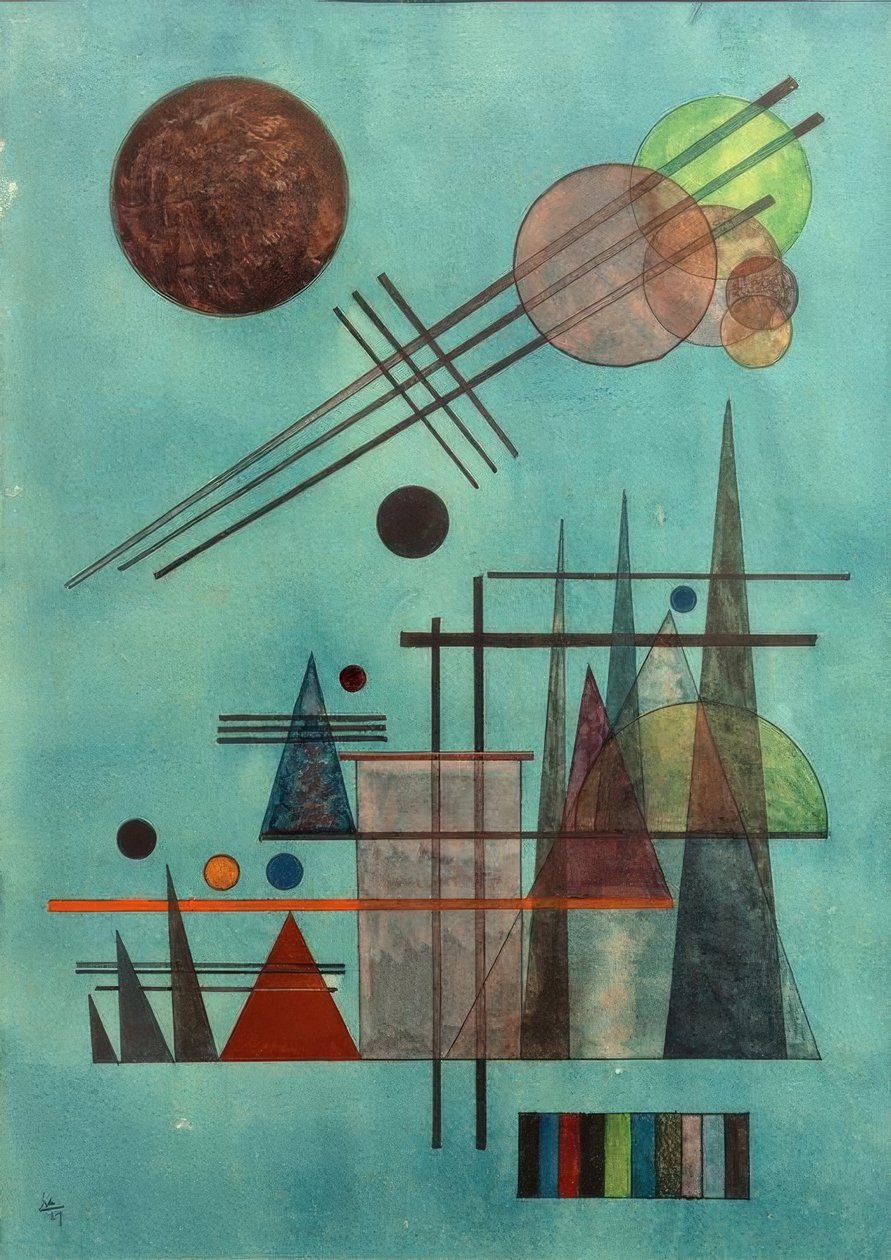 Yli ja ylöspäin tekijältä Wassily Kandinsky