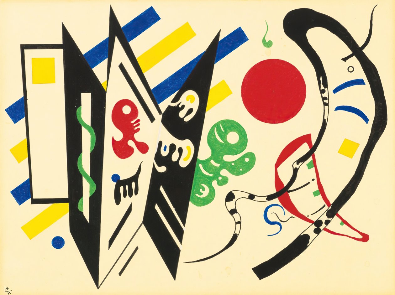 Vastavuoroinen, 1935. tekijältä Wassily Kandinsky