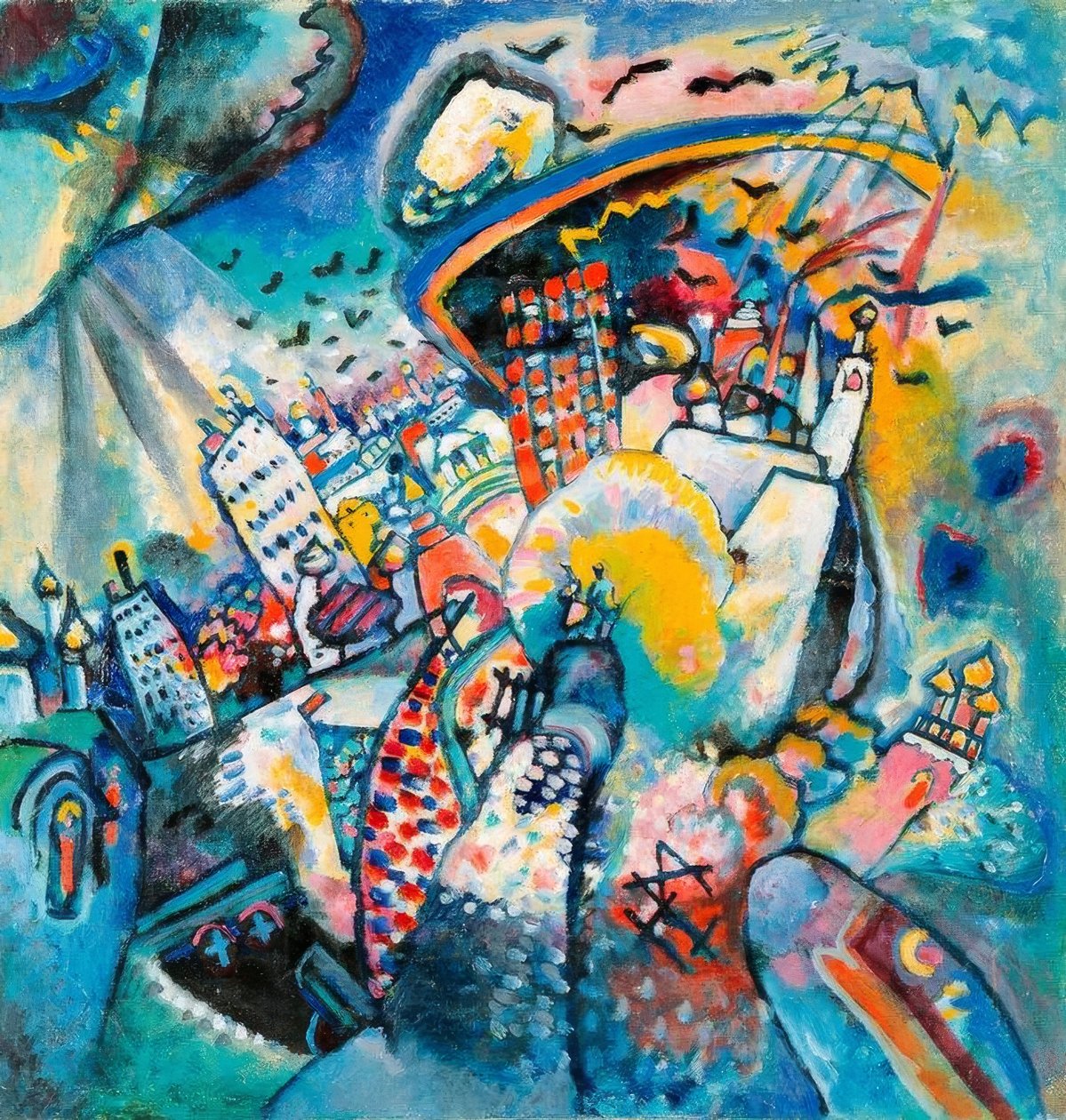 punainen neliö tekijältä Wassily Kandinsky