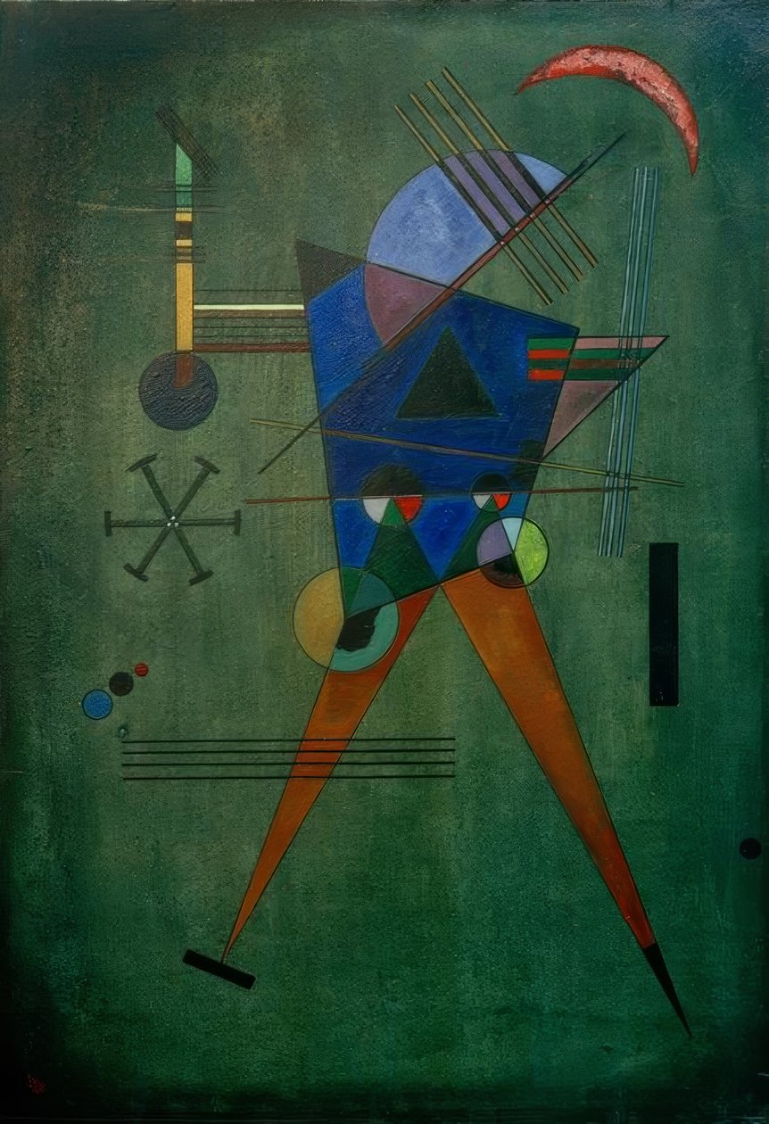 Musta kolmio tekijältä Wassily Kandinsky