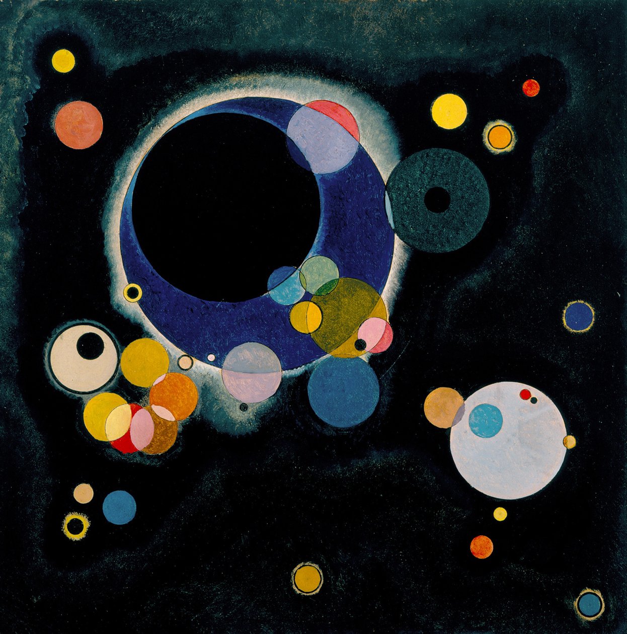 Useita piirejä, 1926 tekijältä Wassily Kandinsky