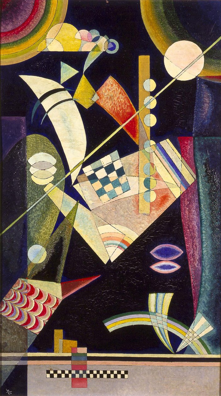 Terävä kovuus, 1926 tekijältä Wassily Kandinsky
