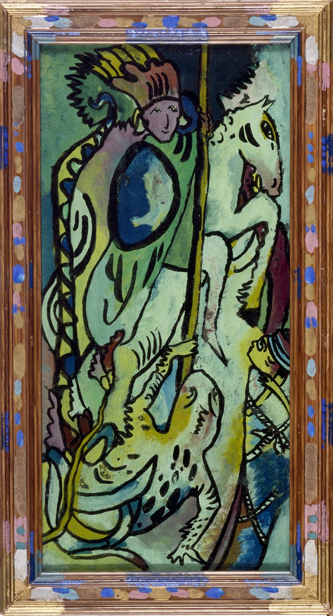 Pyhä Georg II tekijältä Wassily Kandinsky