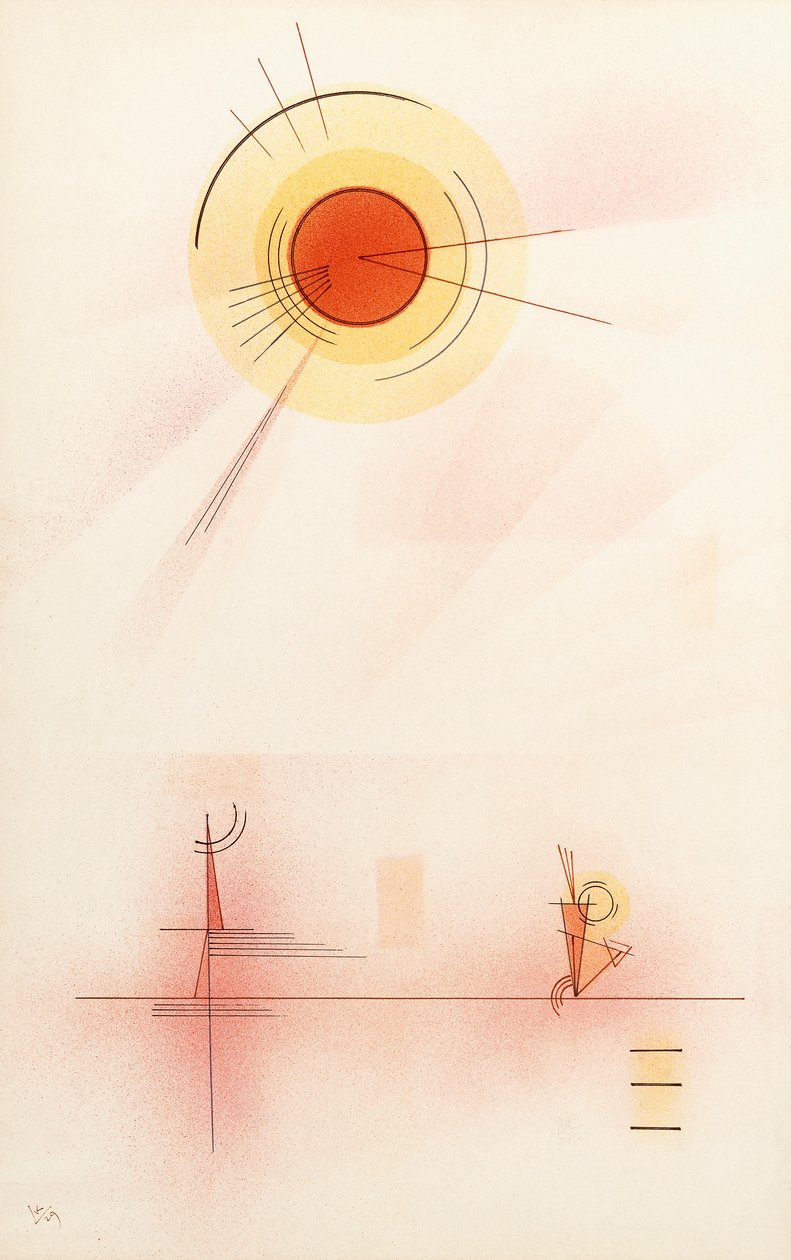 Auringonpaiste tekijältä Wassily Kandinsky