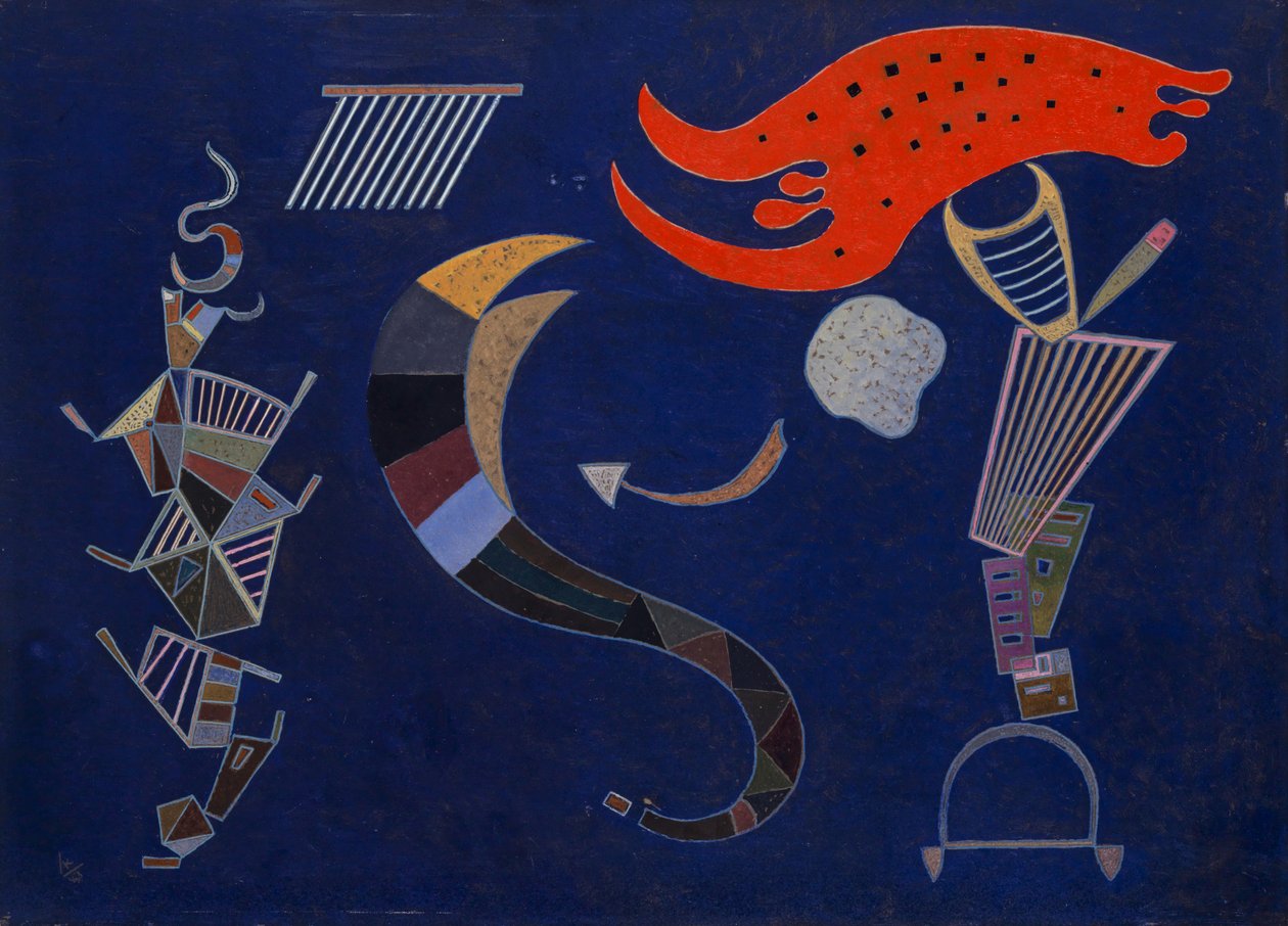 Nuoli, 1943. tekijältä Wassily Kandinsky