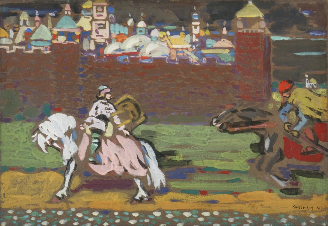 Ristiretkeläiset tekijältä Wassily Kandinsky