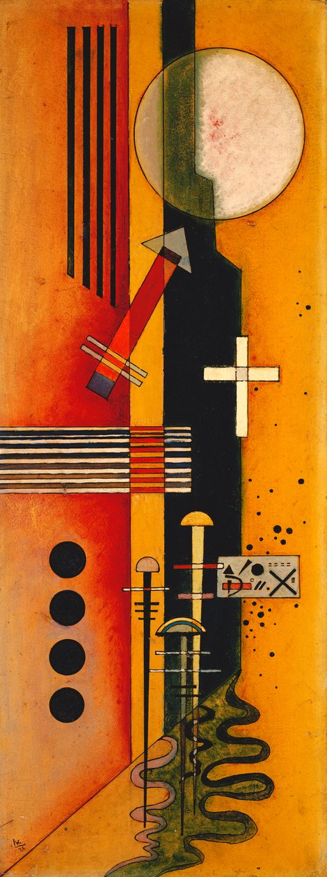 Kohti vaaleanpunaista; Zuma Rosa tekijältä Wassily Kandinsky