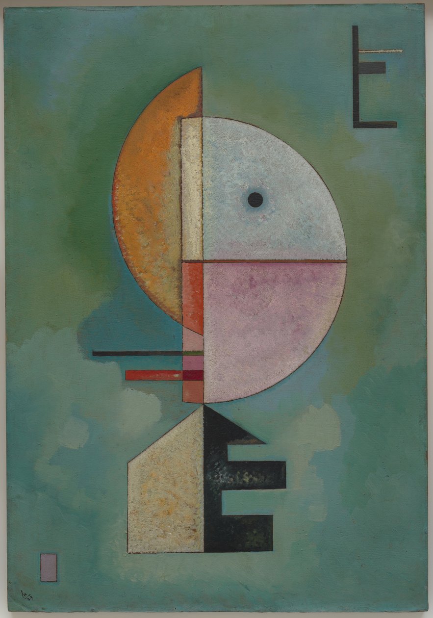 Ylöspäin, 1929 tekijältä Wassily Kandinsky